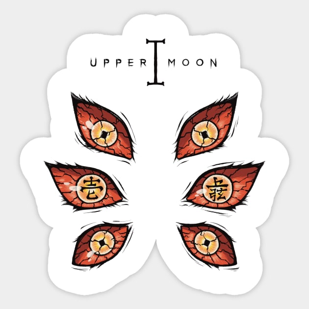 Kokushibo - Upper moon 1 Sticker by witart.id